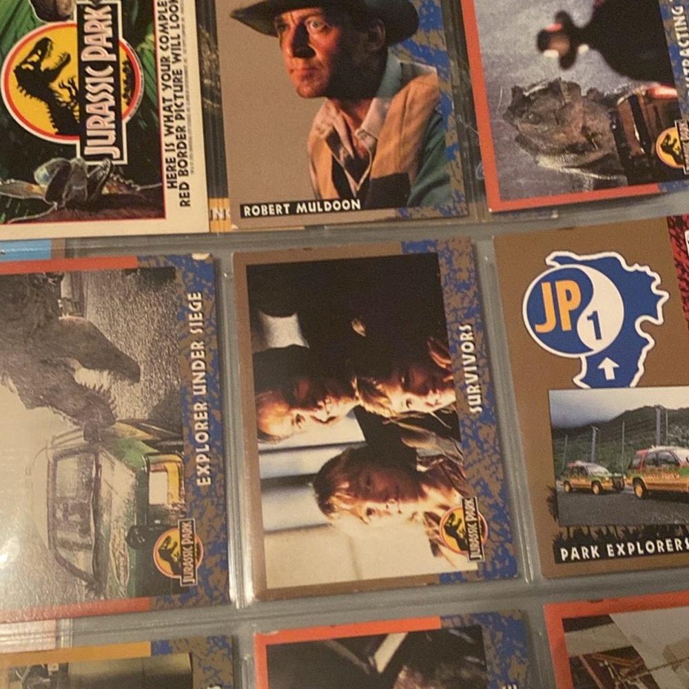 Jurassic Park Trading Cards Collection